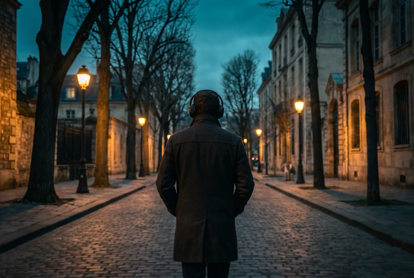Listening on an evening walk